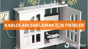 Kabloları Saklamak için +13 İnanılmaz Fikir  