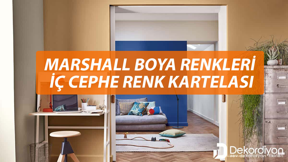 Marshall Boya Renkleri İç Cephe Renk Kartelası 2024  