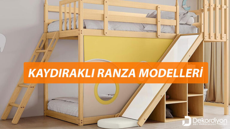 Kaydıraklı ranza modelleri