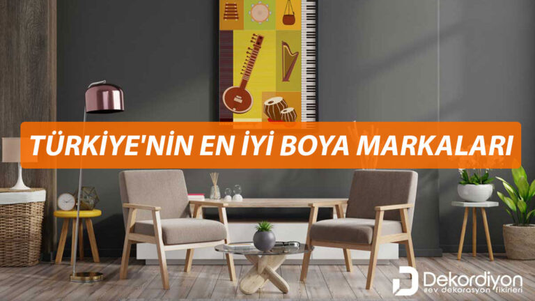 En iyi boya markaları